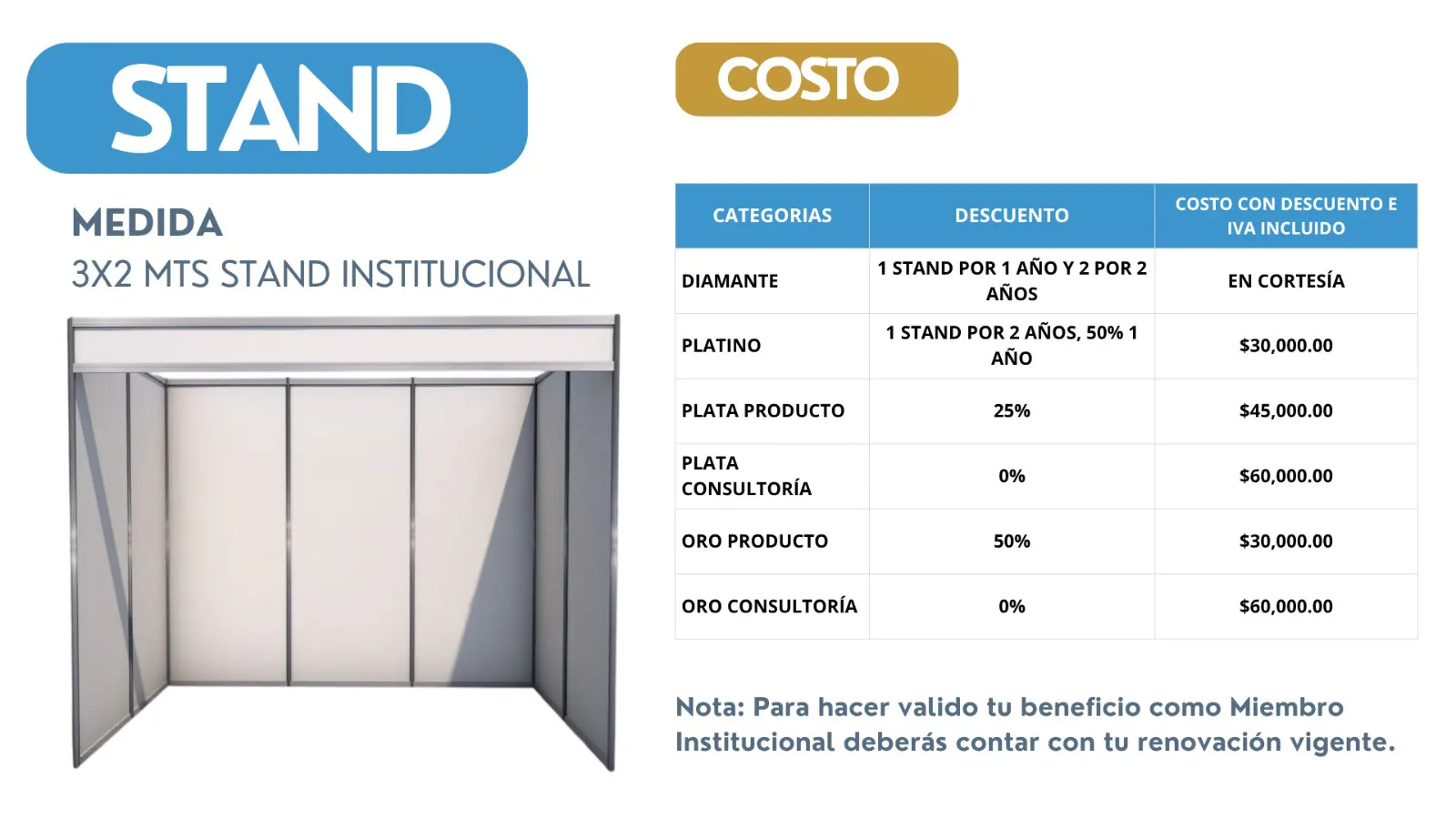 Expo comercial del 29 al 31 de octubre