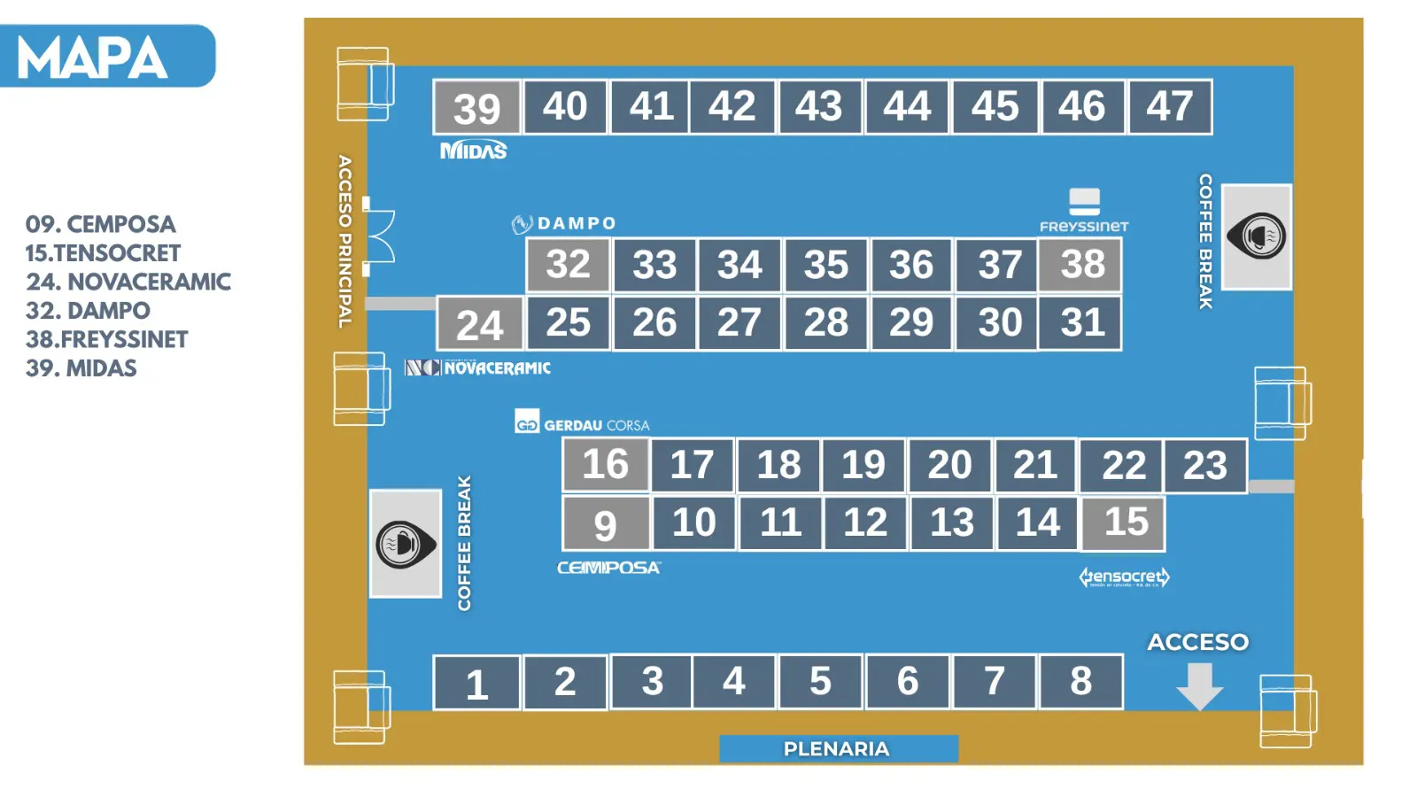 Expo comercial del 28 al 31 de octubre